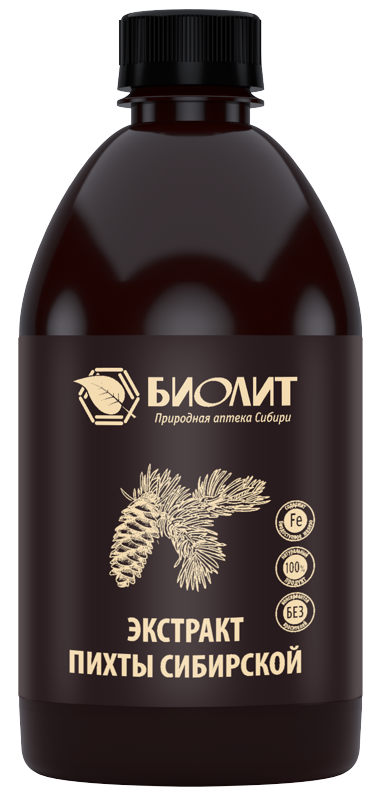 Пихты сибирской экстракт, экстракт, 500 мл, 1 шт. фото
