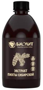 Пихты сибирской экстракт, экстракт, 500 мл, 1 шт. фото 