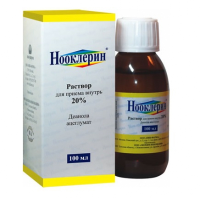 Нооклерин, 20%, раствор для приема внутрь, 100 мл, 1 шт. фото