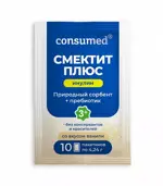 Консумед Смектит плюс инулин, порошок для приема внутрь, 4.24 г, 10 шт, ваниль фото 3