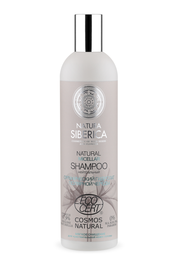 Natura Siberica Micellar Шампунь Нейтральный, шампунь, 400 мл, 1 шт. фото