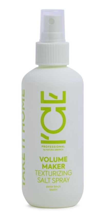 Natura siberica volume maker текстурирующий солевой лосьон-спрей для волос, лосьон-спрей, 200 мл, 1 шт. фото