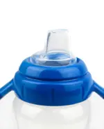 Бусинка поильник-непроливайка с силиконовым носиком и ручками, 270 мл, 1 шт, арт. 1922 фото 3