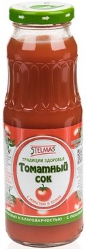 Стэлмас томатный сок, сок, 250 мл, 1 шт. фото 