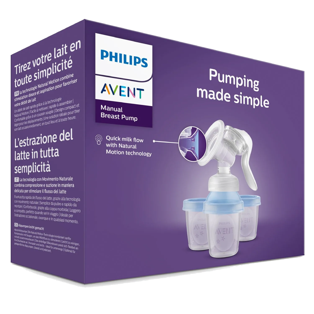 Philips Avent Молокоотсос ручной, 1 шт, арт. SCF430/13 фото