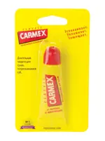 Carmex Бальзам для губ SPF 15, бальзам для губ, 10 г, 1 шт, классический фото