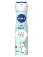 Nivea Антиперспирант спрей Яркая свежесть, спрей, 150 мл, 1 шт. фото 