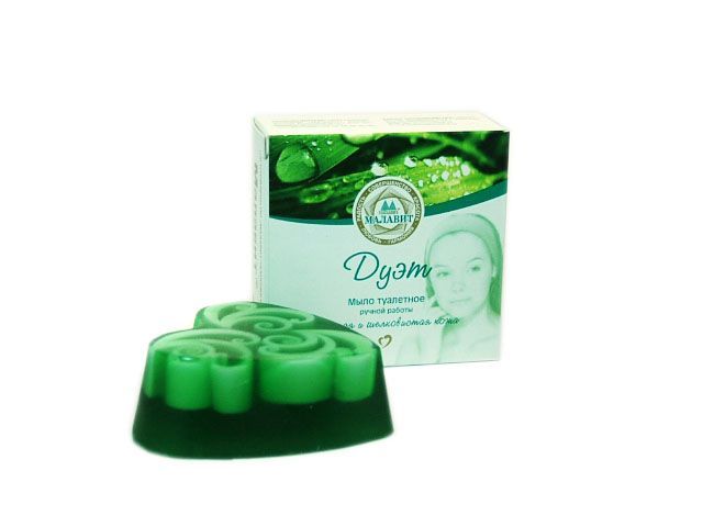 Малавит Дуэт мыло, 70 г, 1 шт. фото