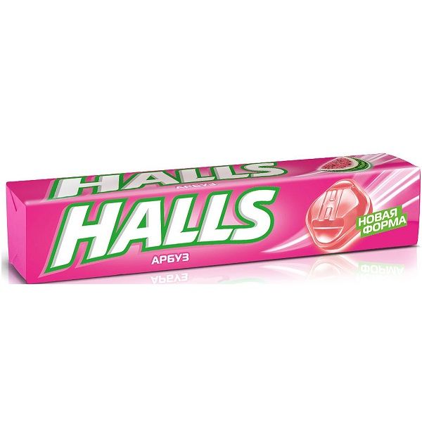 Halls Леденцы, леденцы, 25 г, 1 шт, арбуз фото