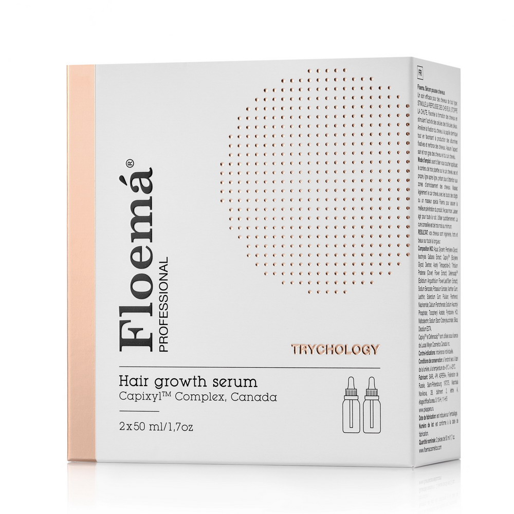 Флоэма сыворотка для роста волос, сыворотка для волос, 50 мл, 2 шт. фото