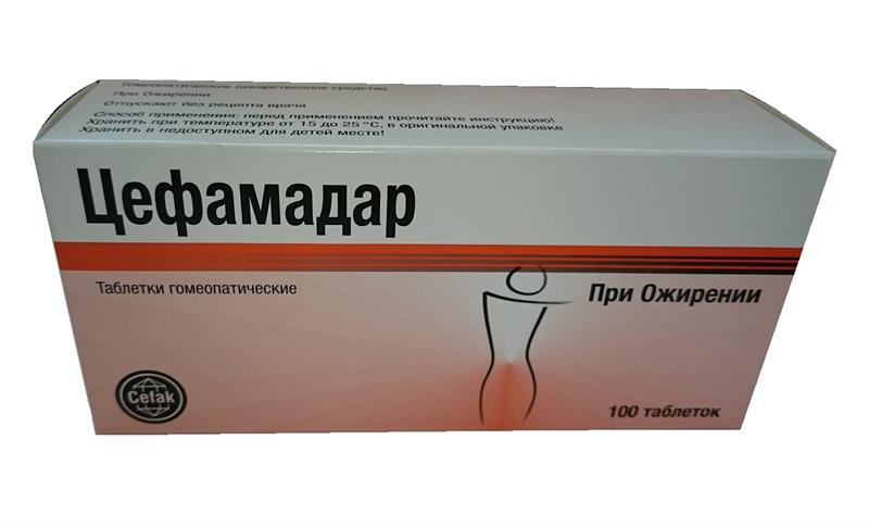 Цефамадар, таблетки гомеопатические, 100 шт. фото