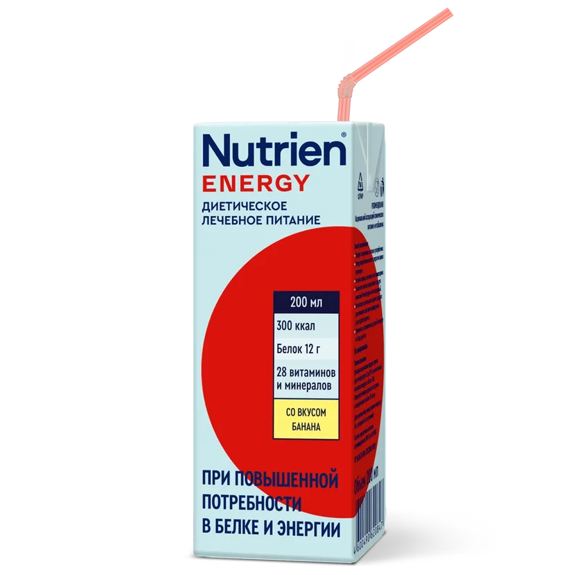 Nutrien Energy смесь, смесь жидкая, 200 мл, 1 шт, банан фото