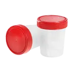 Контейнер медицинский полимерный, 120 мл, 1 шт, одноразовый фото