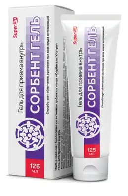 Superum Сорбент, гель для приема внутрь, 125 мл, 1 шт. фото