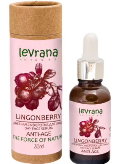 Levrana Сыворотка дневная для лица Anti-age, 30 мл, 1 шт, брусника фото