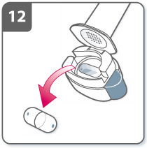 Инструкция по применению Онбрез Бризхалер, 150 мкг, капсулы с порошком для ингаляций, в комплекте с ингалятором Бризхалер, 30 шт. - схема 13