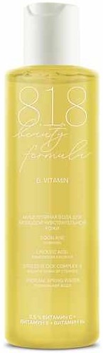 8.1.8 Beauty formula B. Vitamin, вода мицеллярная, 200 мл, 1 шт, для молодой чувствительной кожи фото