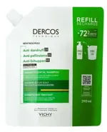 Vichy Dercos шампунь против перхоти для сухой кожи головы, шампунь, 390 мл, 1 шт, сменный блок фото