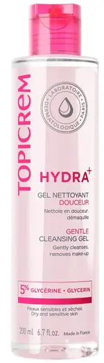 Topicrem Hydra+ Мягкий очищающий гель, гель, 200 мл, 1 шт. фото
