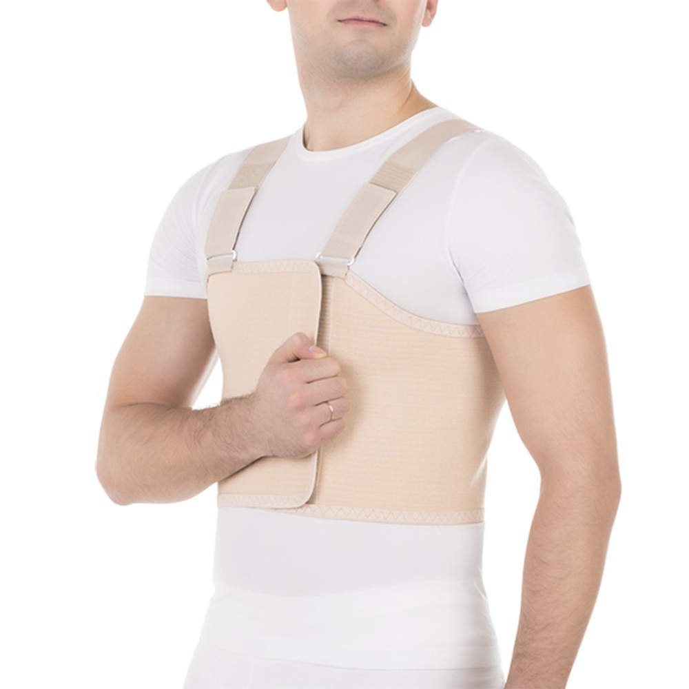 Тривес Бандаж послеоперационный на грудную стенку Т.23.09 (Т-1339), р. 5, бандаж, 1 шт, для мужчин фото