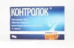Контролок, 20 мг, таблетки, покрытые кишечнорастворимой оболочкой, 14 шт. фото