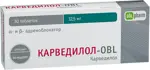 Карведилол-OBL, 12.5 мг, таблетки, 30 шт. фото