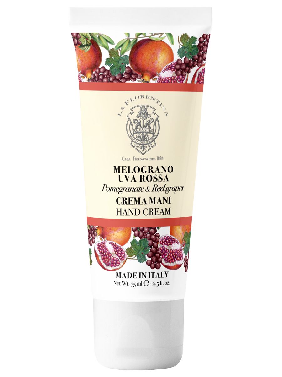 La Florentina Крем для рук, крем для рук, 75 мл, 1 шт, гранат + красный виноград фото