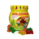 Компливит Активные мишки, 4.5 г, пастилки жевательные, 30 шт. фото