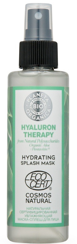 Planeta Organica BIO Hyaluron Therapy маска-сплеш для лица увлажняющая, маска, 150 мл, 1 шт. фото