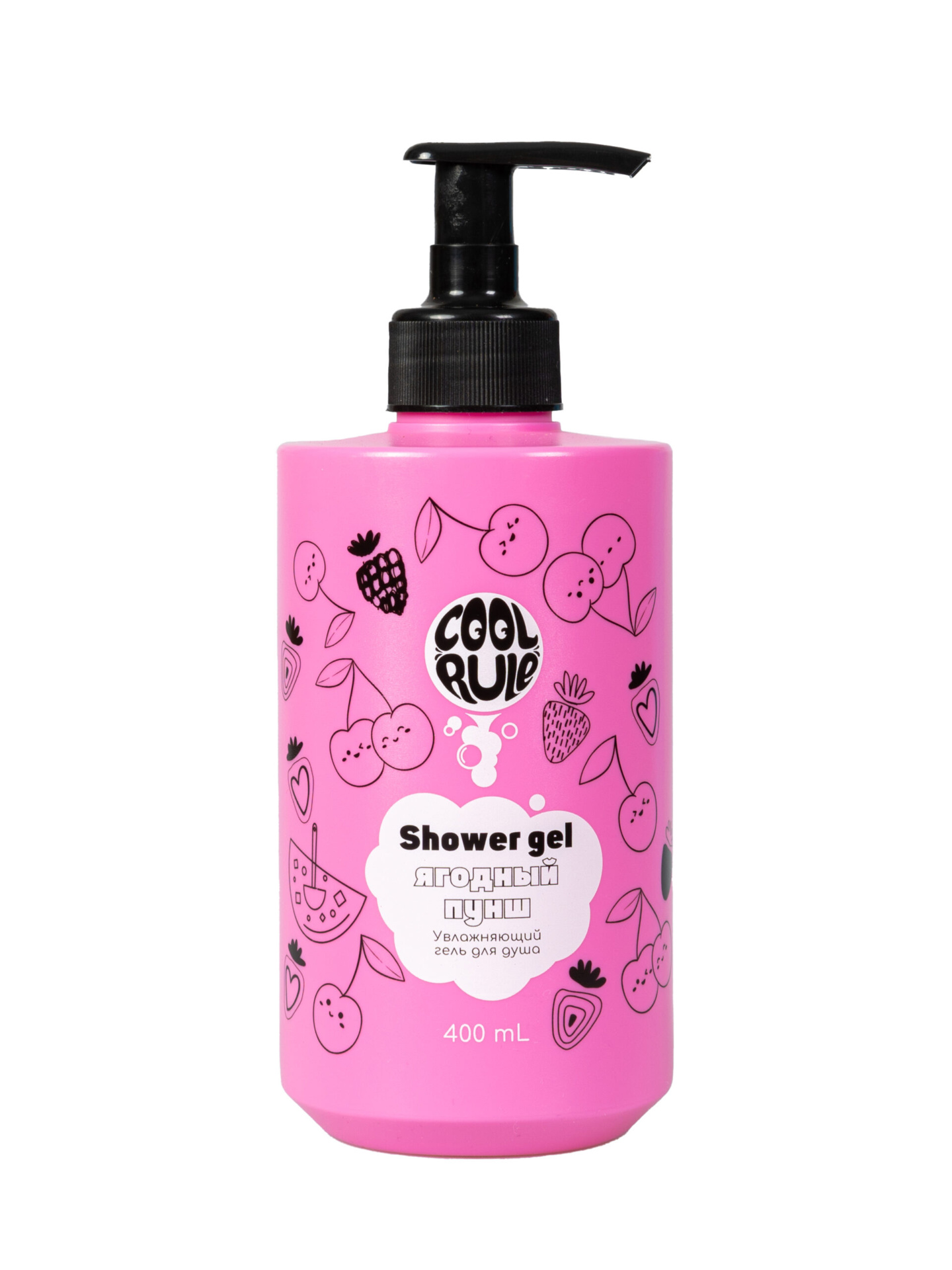Cool Rule гель для душа увлажняющий ягодный пунш, гель для душа, 400 мл, 1 шт. фото