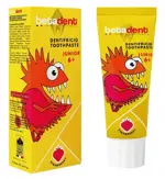 Betadent Junior, паста зубная, 75 мл, 1 шт, земляника, для детей с 6 лет фото