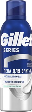 Gillette Series Пена для бритья восстанавливающая, пена для бритья, 200 мл, 1 шт. фото