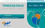 Триплатенз, 5 мг + 2.5 мг + 8 мг, таблетки, 30 шт. фото