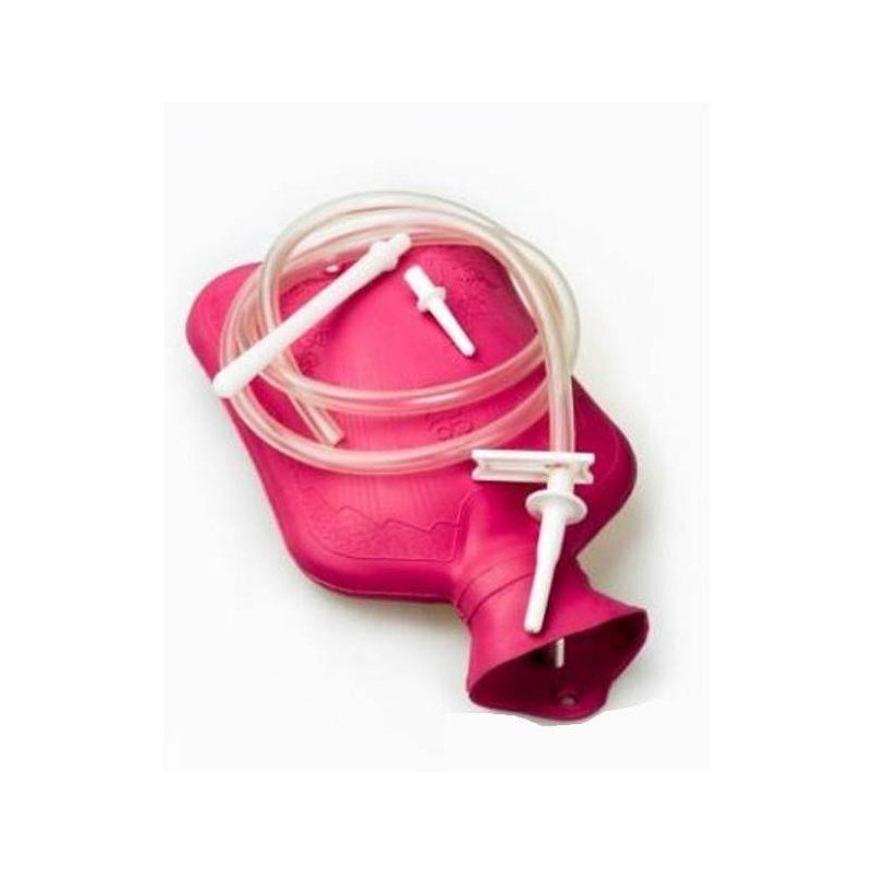 Грелка резиновая комбинированная (Кружка Эсмарха), 2 л, 1 шт, тип Б-2 фото