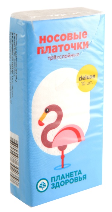 Планета здоровья Платочки бумажные, 10 шт. фото