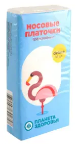 Планета здоровья Платочки бумажные, 10 шт. фото