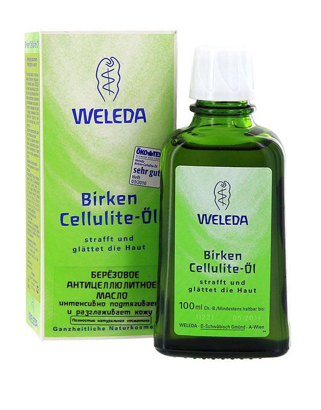 Weleda Масло антицеллюлитное березовое, масло косметическое, 100 мл, 1 шт. фото