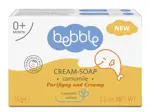 Bebble Крем-мыло твердое детское, крем-мыло, 75 г, 1 шт, ромашка фото