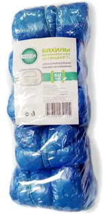 Клинса Бахилы одноразовые стандарт, 50 шт, пара фото