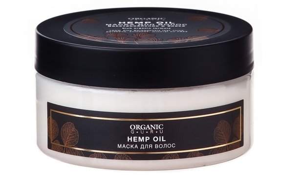 ORGANIC GURU Маска для волос Hemp oil, 200 мл, 1 шт. фото