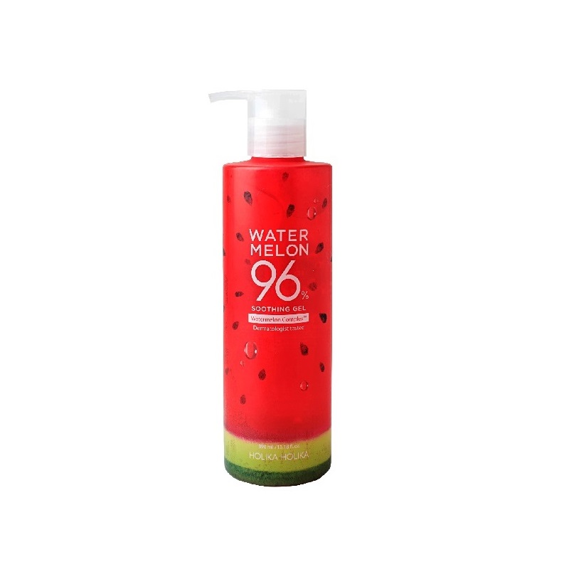 Holika Holika Water melon 96% гель универсальный, гель для тела, 390 мл, 1 шт, несмываемый фото