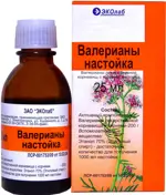 Валерианы настойка, настойка, 25 мл, 1 шт. фото