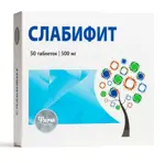 Слабифит, 500 мг, таблетки, 50 шт. фото 