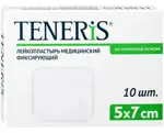 Teneris T-Pore Пластырь фиксирующий, 7.2 см х 5 см, пластырь, 10 шт, нетканая основа фото 