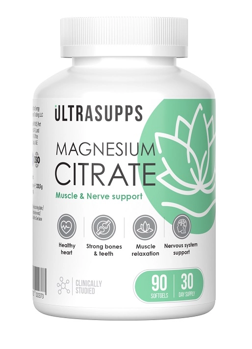 Ультрасаппс Магния цитрат, капсулы, 90 шт. фото