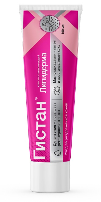 Гистан-Липидерма Крем восстанавливающий, крем для тела, 100 мл, 1 шт. фото