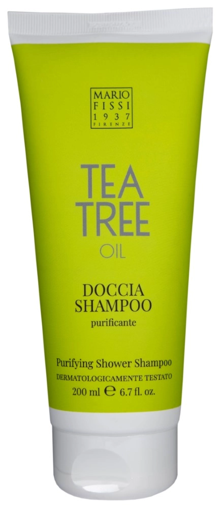 Mario fissi 1937 Гель для душа очищающий с маслом чайного дерева, гель для душа, 200 мл, 1 шт. фото