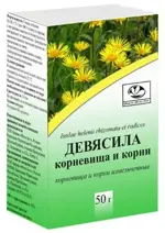 Девясила корневище и корни, сырье растительное измельченное, 50 г, 1 шт. фото
