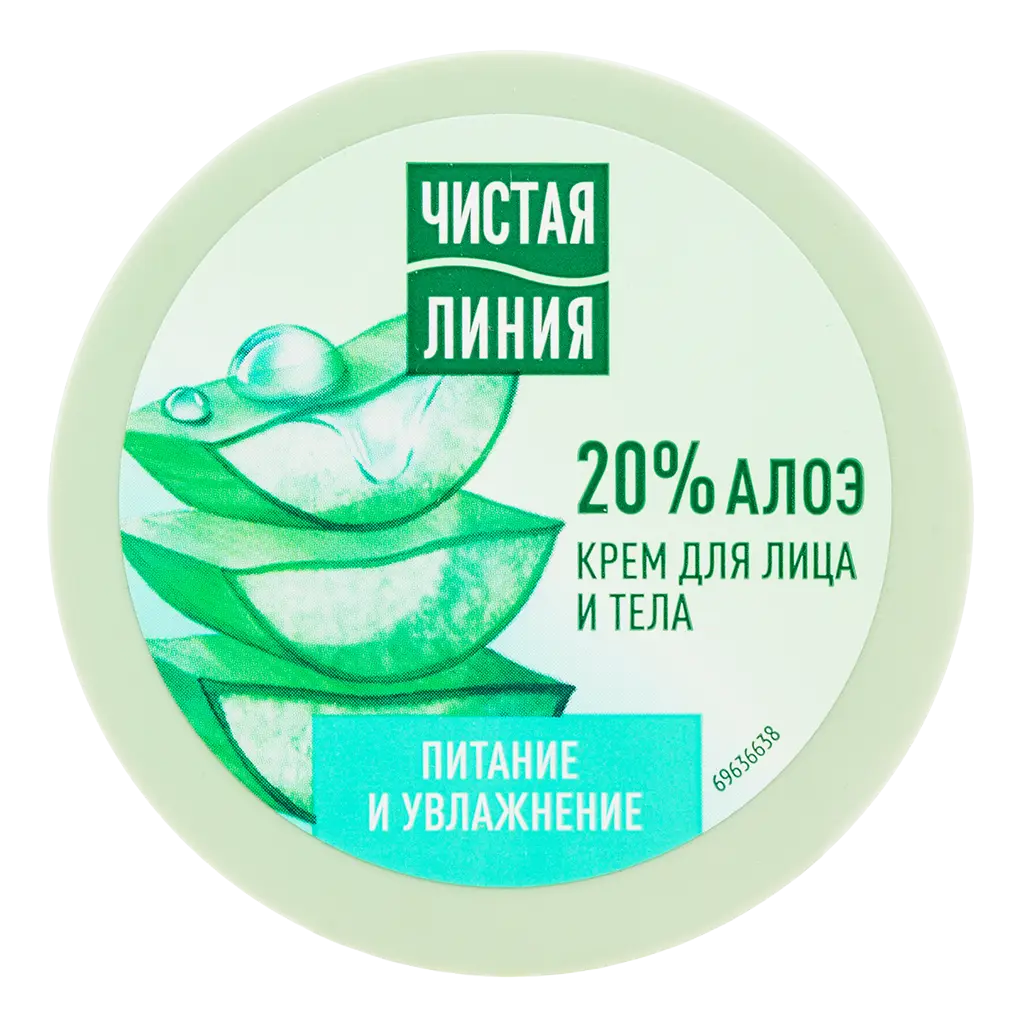 Чистая Линия крем для лица и тела питание и увлажнение, крем для лица, 50 мл, 1 шт. фото