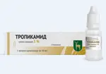 Тропикамид, 1%, капли глазные, 10 мл, 1 шт. фото